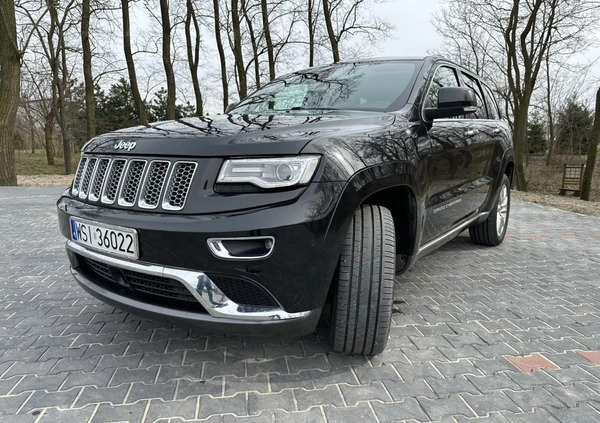 Jeep Grand Cherokee cena 106000 przebieg: 107600, rok produkcji 2013 z Stawiszyn małe 172